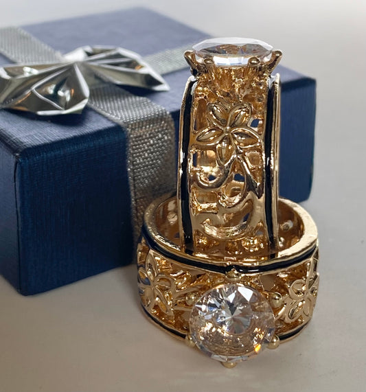 Plumeria Ring