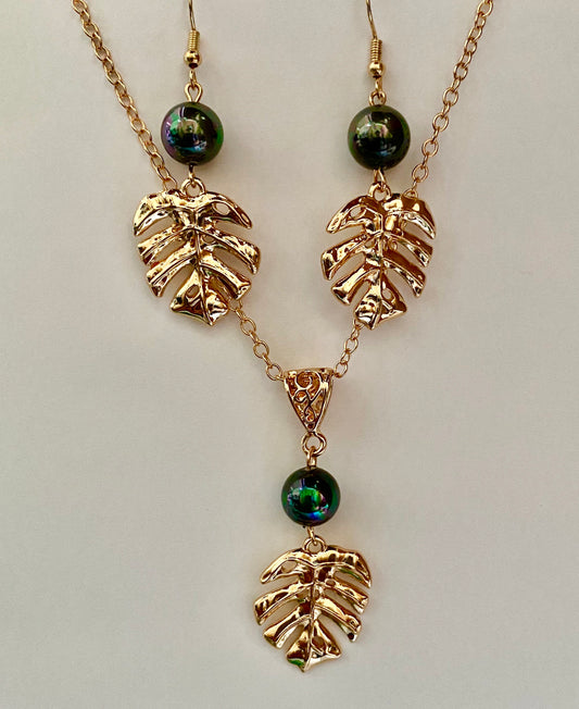 Monstera Leaf Set