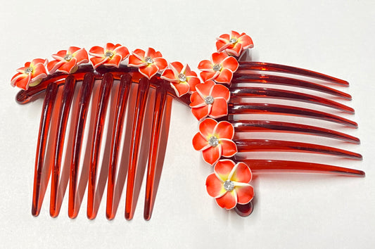 Flower Haircomb