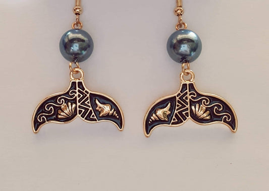Whale Tail Earrings