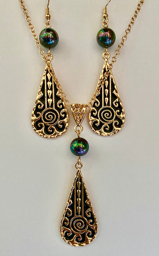 Teardrop Tribal Set