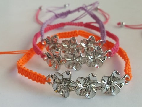 Plumeria Bracelet