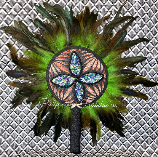 Polynesian Hand Fan