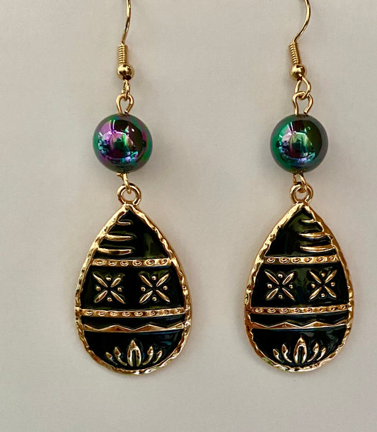 Tribal Design Earrings