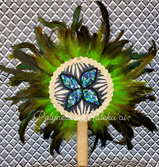 Polynesian Hand Fan