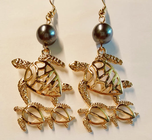 Turtle Earrings