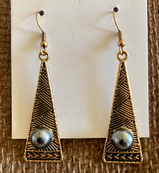Polynesian Tribal Earrings