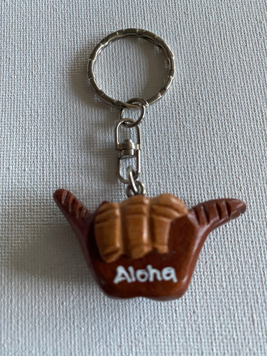 Aloha Shaka Keychain
